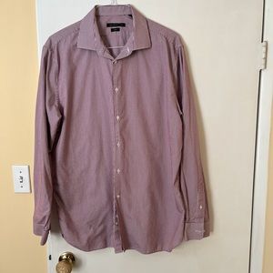 JOHN VARVATOS dress shirt - neck 17 1/2 - EUC